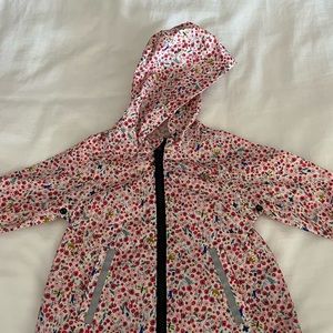 Petite bateau baby girl rain coat